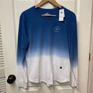 NWT Hollister Beachy Ombre Long Sleeve T-shirt